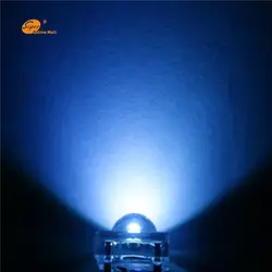 1000 шт. синий светодиод 5 мм Пиранья супер поток светодиодов 4 pin купол Широкий формат супер яркий свет лампы для автомобиля свет