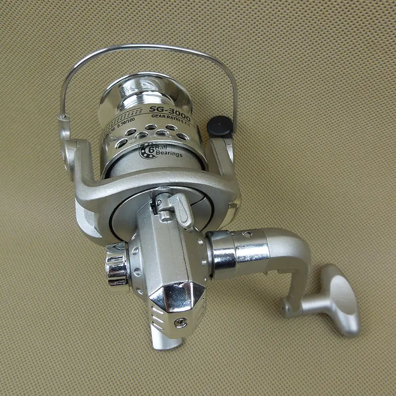 1 Pcs Front Drag Spinning Reel,Sea Fishing Casting Reel,1BB Ratio 5.11