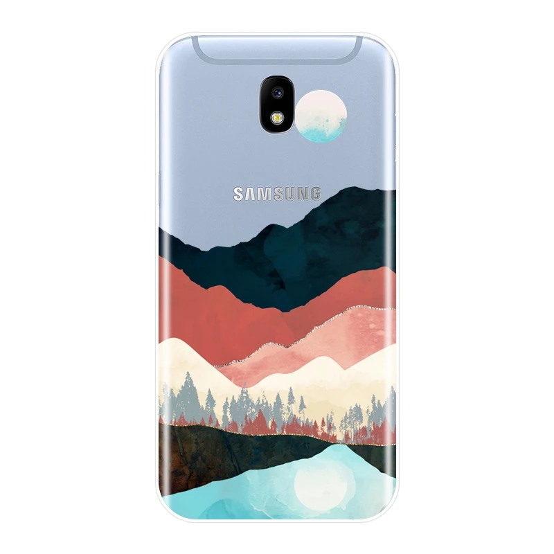 Чехол для телефона Mountain Samsung Galaxy J2 J5 J7 Prime J4 J6 J8 Plus 2018 силиконовая задняя крышка J3 2015