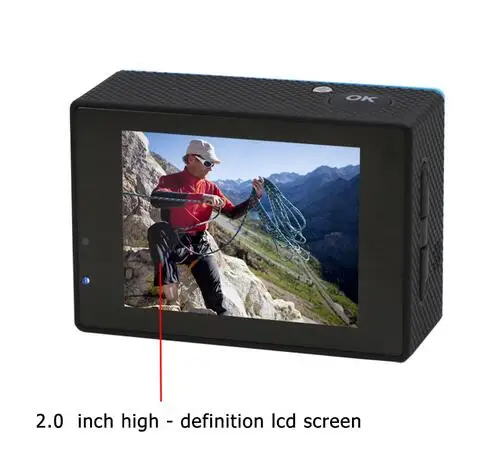 Богатая Экшн камера для улицы Wi Fi HD шлем камеры подводный водонепроницаемый