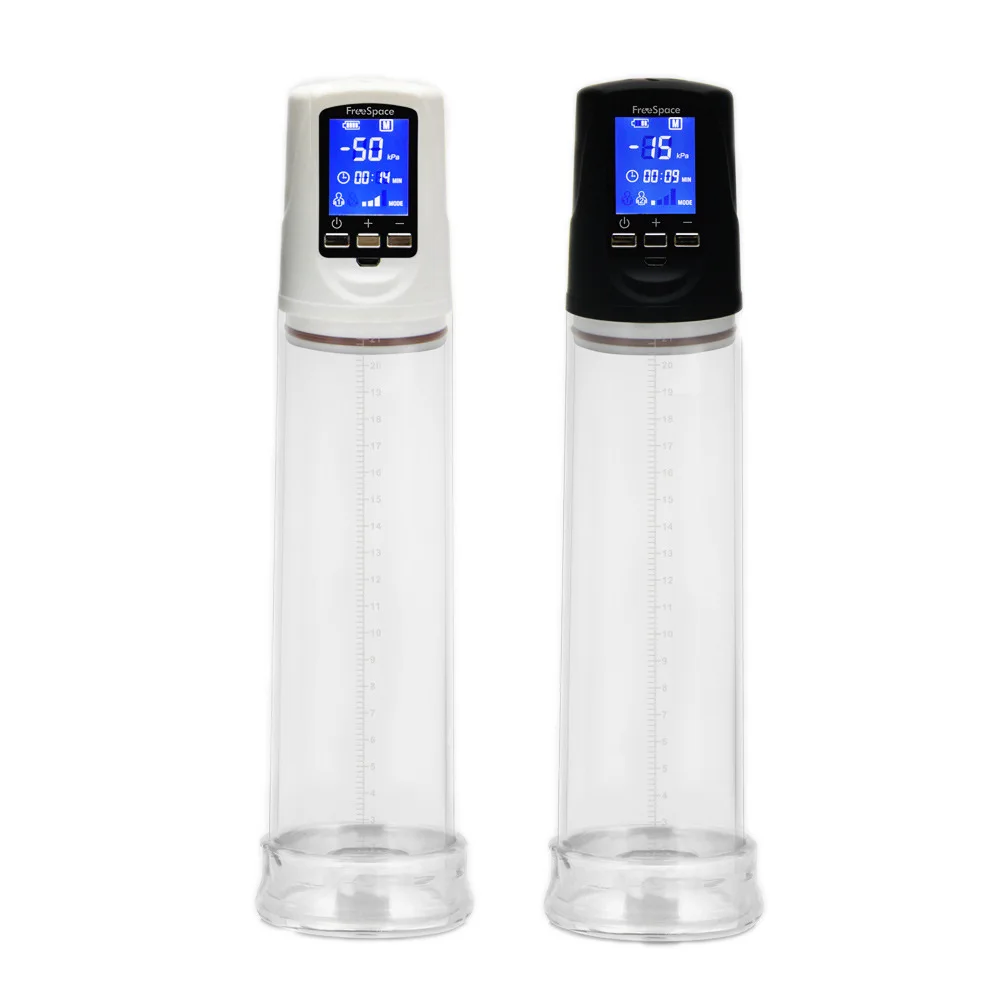 Penis Pump LED Powerful USB Rechargeable Automatic Penis ...