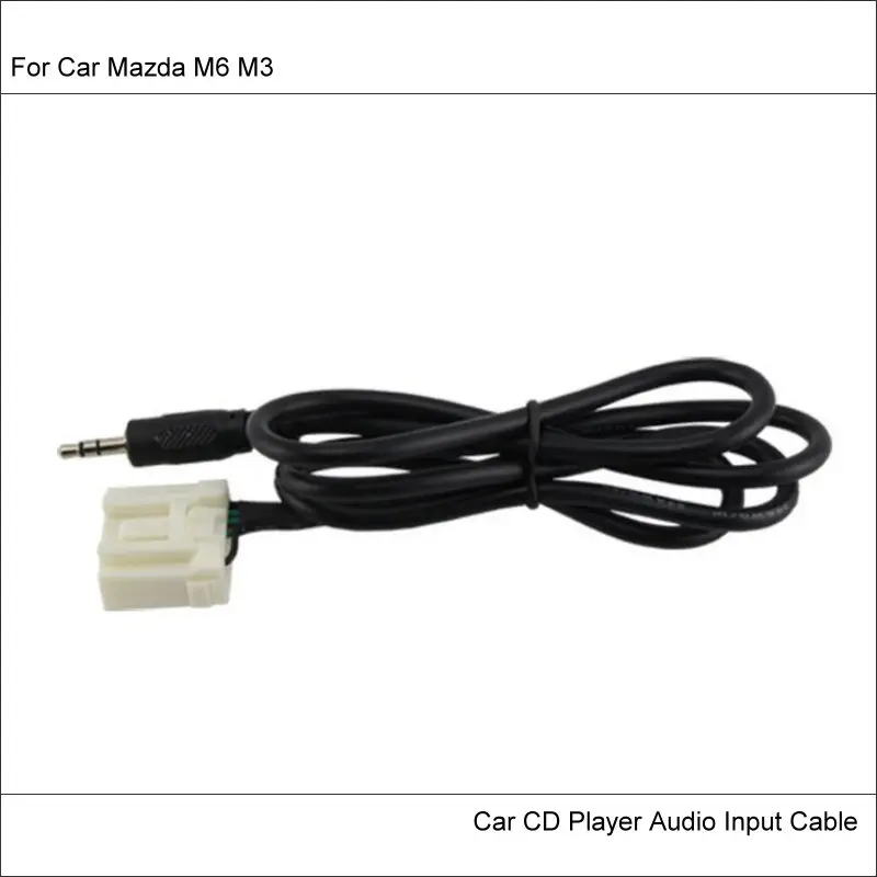 

Original Plugs To AUX Adapter 3.5mm Connector For Mazda M6/M3 Car Audio Media Cable Data Music Wire