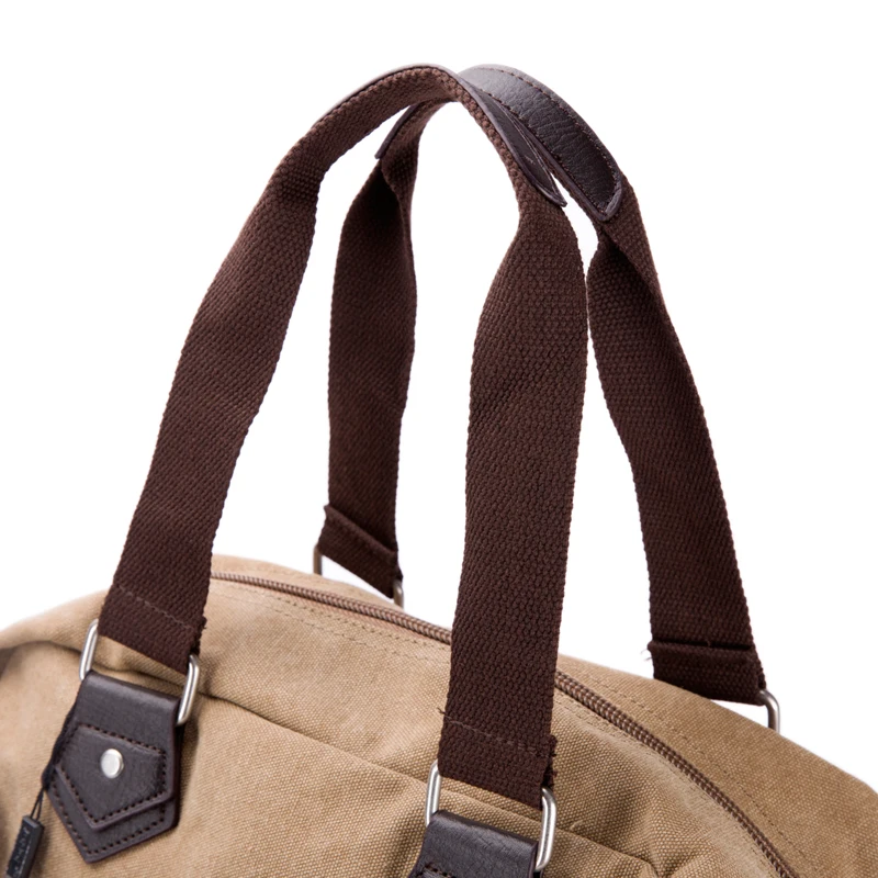 Новая повседневная сумка на плечо, сумка-мессенджер, холщовая мужская сумка для путешествий/ежедневного использования, серый, хаки, черный цвет