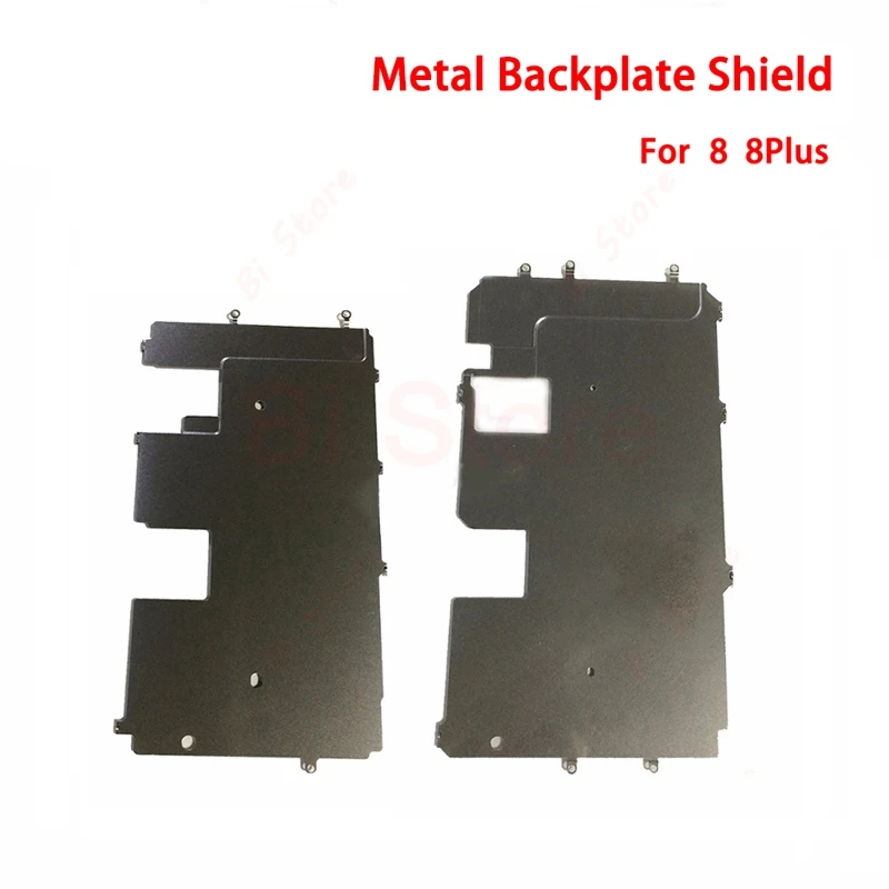 Metal Backplate Shield LCD Metal Heat Plate with Home Button Extend Flex Cable Back Plate For iPhone 5 5C 5S 6 6S Plus 7 Plus