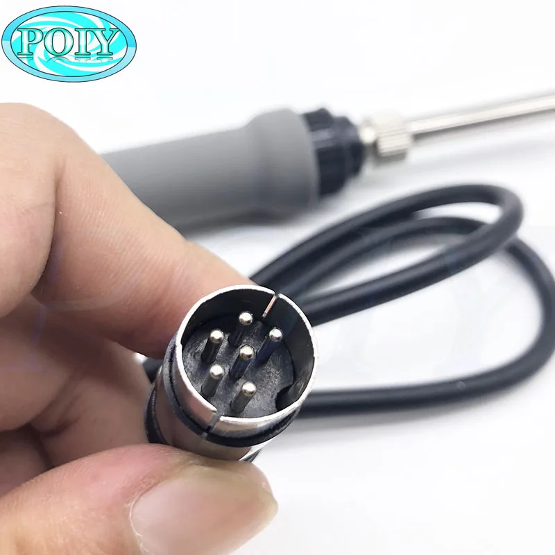 Rework Soldering iron for Hakko FX8801 FX888 FX888D Station with tip 6 pin plug 