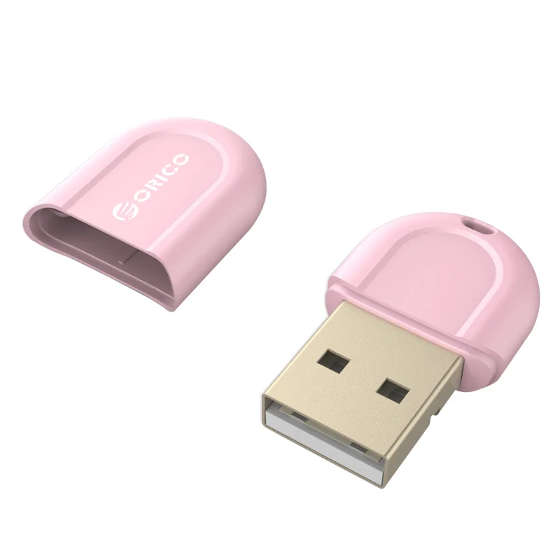 ORICO BTA-408 Mini USB Bluetooth 4,0 адаптер для ноутбука Настольный ПК костюм для IOS и Windows - Цвет: Pink