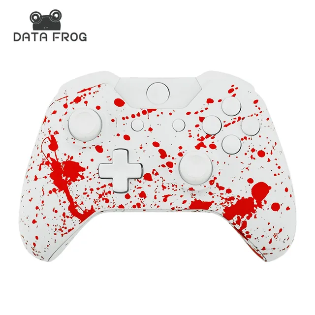 Special Price Replacement Controller housing Shell Blood red Splash Design splatter for Xbox One Shell Mod Kit + Buttons White With tools Special Price Replacement Controller housing Shell Blood red Splash Design splatter for Xbox One Shell Mod Kit + Buttons White With tools