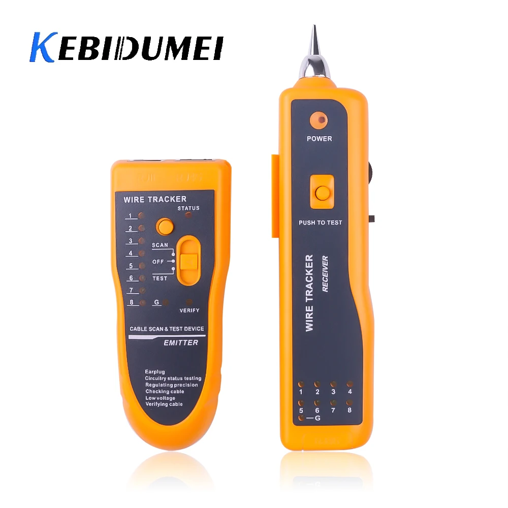 With Digital Toning Technology Cable Tracer Complete Cable Tester 5e Maintenance Service Tool For Cat5 Network Cable Tester 