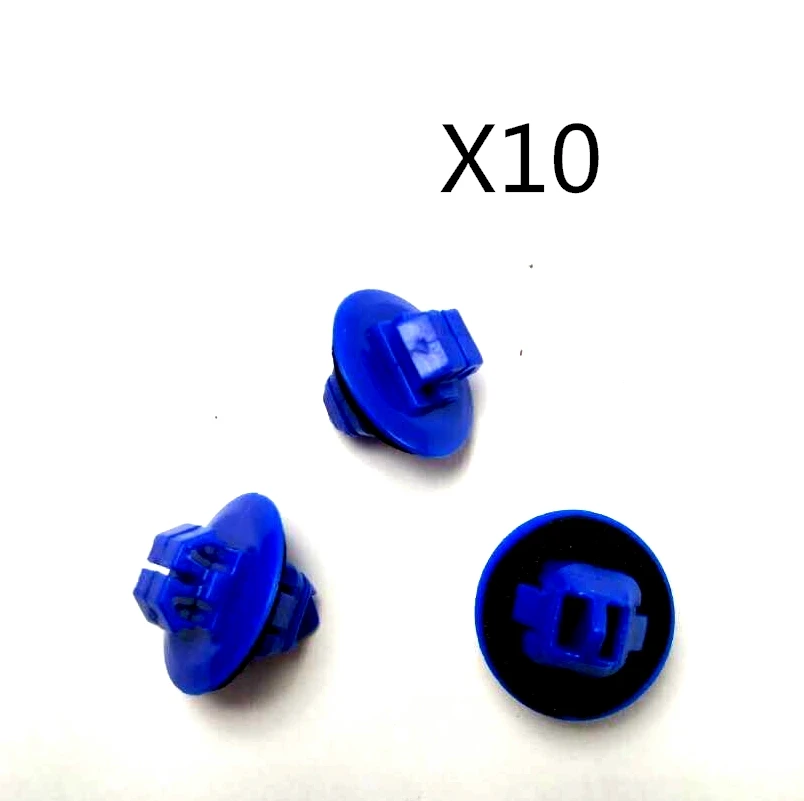 10pcs OEM Nylon For Toyota Rocker Panel Moulding Clips Retainer