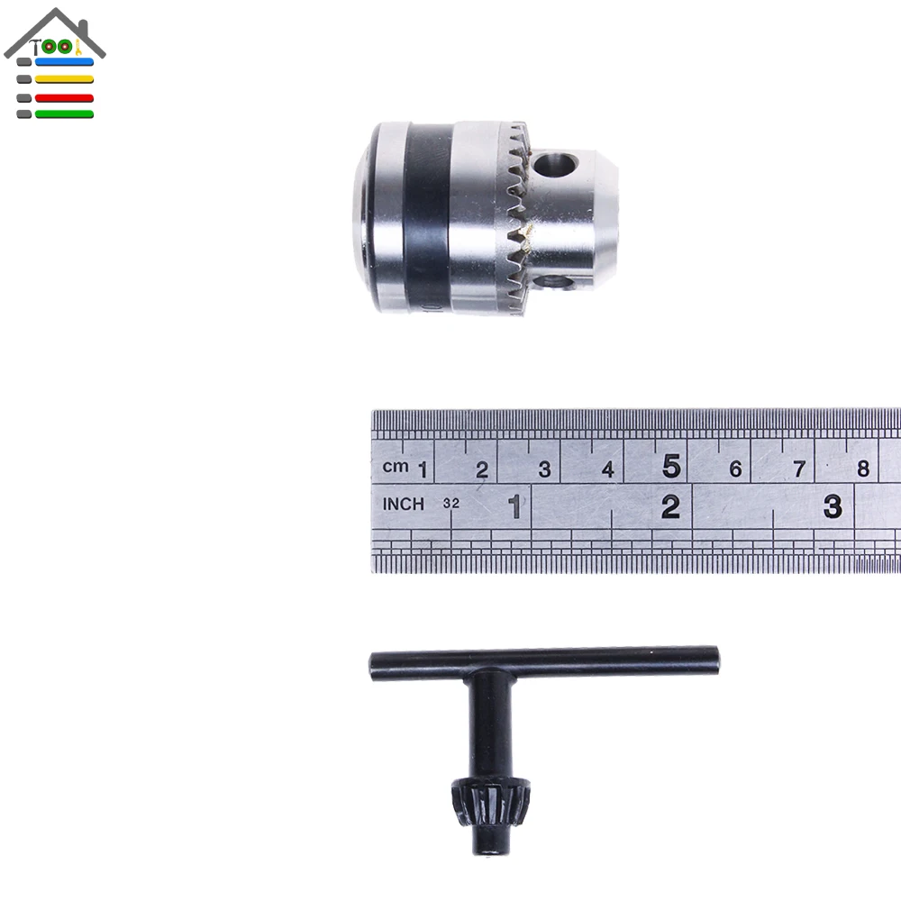 0,6-6 мм ключ сверлильный патрон крепление B10 с 3,17 мм Латунный разъем для вал двигателя постоянного тока DIY электродрель