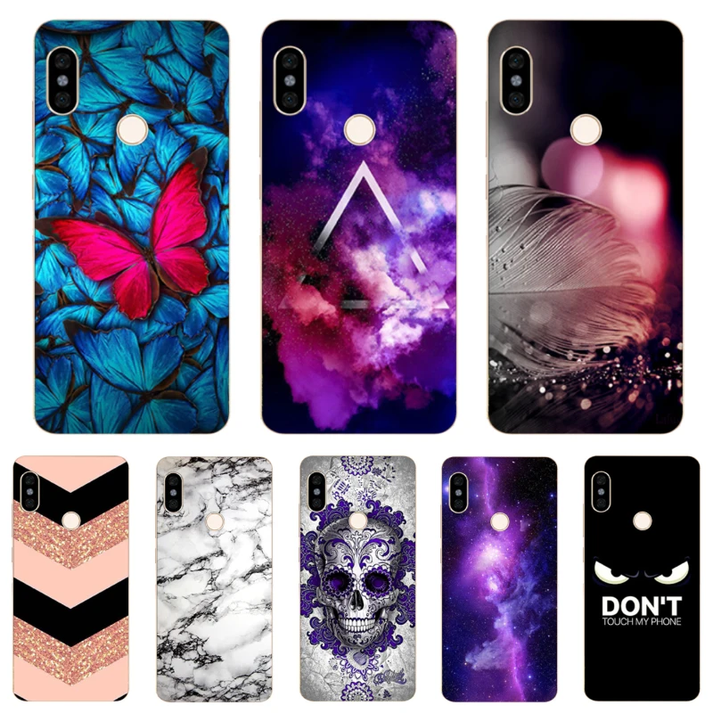 

Xiaomi Redmi Note 5 Case Cover Silicone Back Fundas Xiaomi Redmi Note 5 Pro Phone Soft TPU Back Coque Xiaomi Redmi Note5 Case