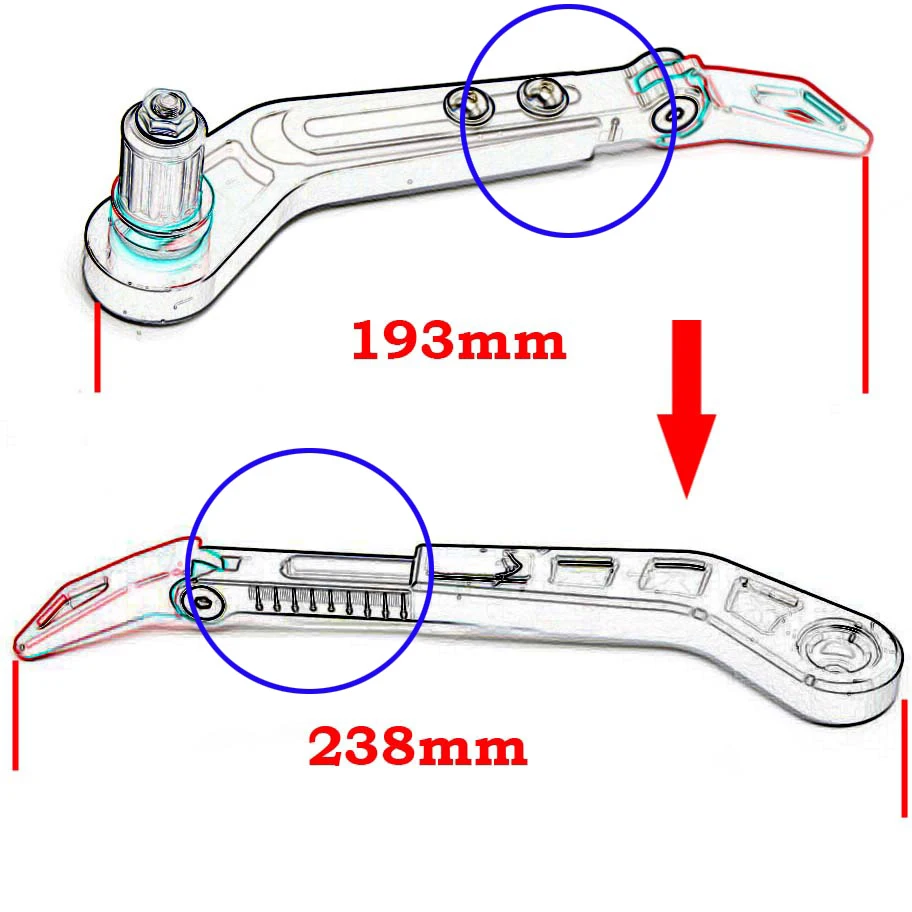 Мотоцикл Proguard системы сцепные рычаги защита для Kawasaki z1000 z800 z750 ER6F ER6N ER6R VERSYS 1000 ZX10R ZX6R