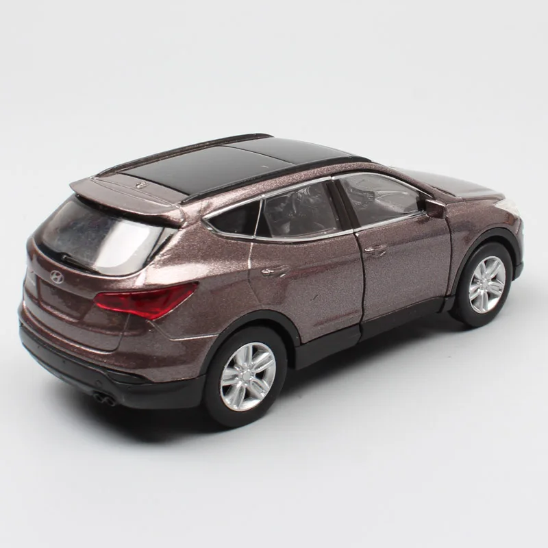 1/36 мини hyundai Santa fe Maxcruz SUV миниатюрные машинки металлические Литые под давлением оттягивающиеся Welly модели детские игрушки реплики для мальчиков