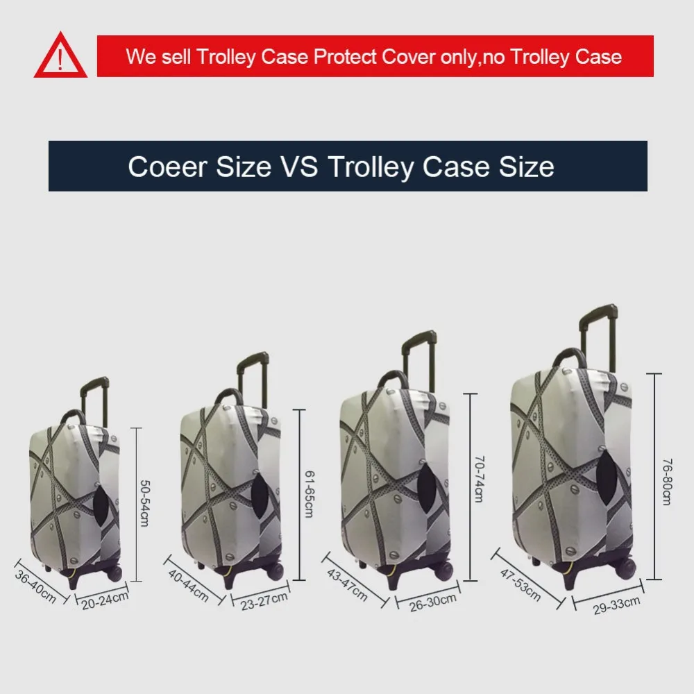 Animal Zebra Print Travel Accessories Suitcase Protective Covers 18-32 Inch Elastic Luggage Dust Cover Case Stretchable Animal Zebra Print Travel Accessories Suitcase Protective Covers 18-32 Inch Elastic Luggage Dust Cover Case Stretchable