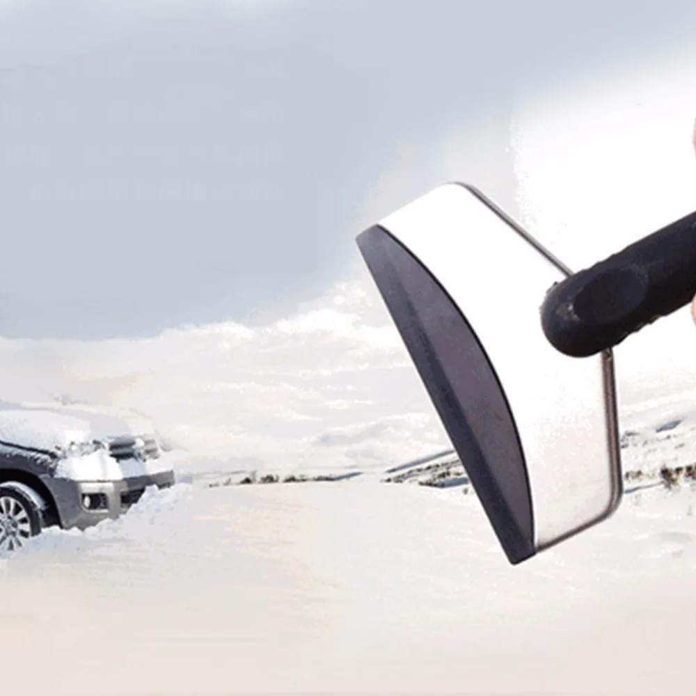 Противоскользящий Материал Нержавеющая лопата для снега удаление скребка инструмент для очистки авто автомобиль очистить от льда садовые инструменты лучшие продажи