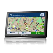 CARRVAS 7 дюймов емкостный экран Автомобильный грузовик gps навигация 256 м 8 Гб Bluetooth AV-IN FM навигатор Новая Европа Россия Испания карты