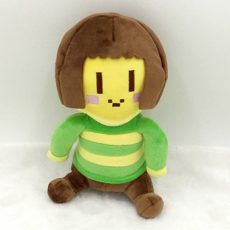 Details about   2PCS Soft Plush Undertale Frisk & Chara Doll Stuffed Game Toys 8" Kids Xmas Gift
