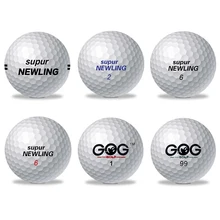 Balles de Golf, 1 pièce, GOG et Supur, nouveau, Support de longue Distance, Logo personnalisé