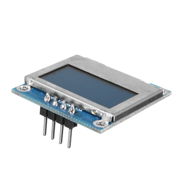 Светодиодный модуль IIC I2C O 4 контактный Белый светодиодный дисплей 0 96 дюйма с