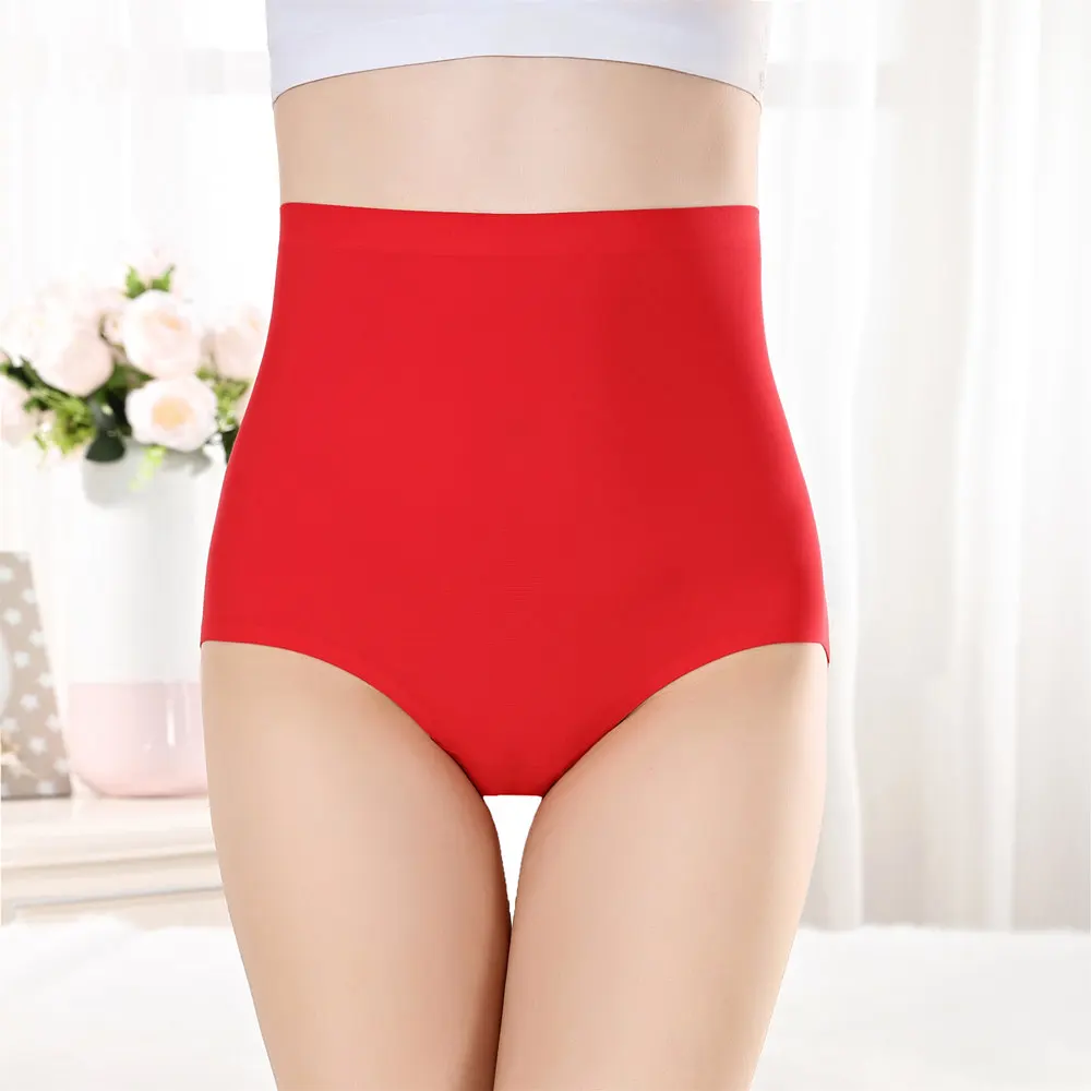 Seamless Breathable Pantie Solid Cool pants Refreshing High Waist Women Panties Female Underwear Hot sale Lingerie 4xl xxxl xxl