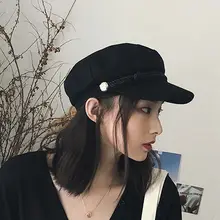 MYZOPER, одноцветная,, модная новинка, весна, осень, женская шапка, на пуговицах, берет, для взрослых, плоская кепка