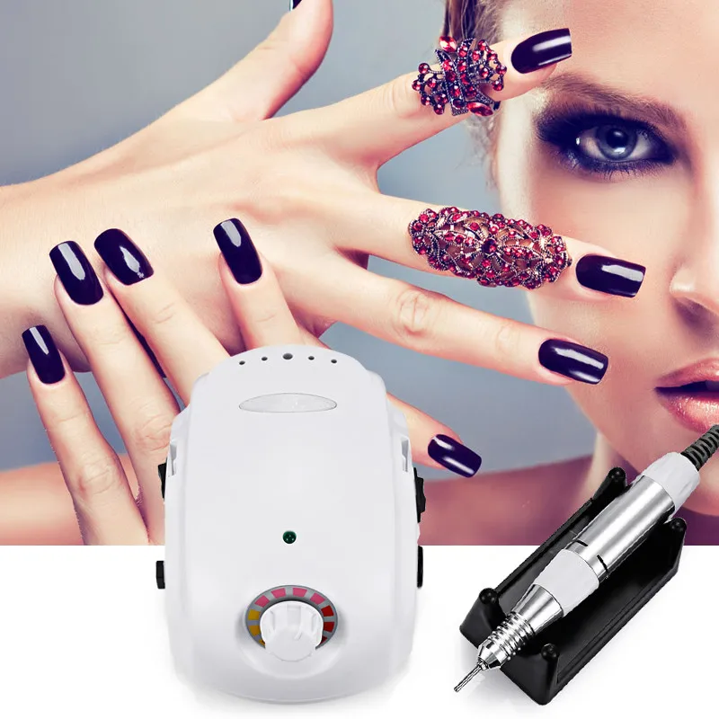 DM 666 Multiple Function Electric Nail Art Drill Machine Set 30000 RPM