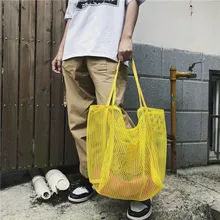 Модная женская сумка, брендовая дизайнерская большая сумка для покупок, элегантные открытые сумки на плечо, ажурные кошельки и сумки, пляжная сумка из сетки