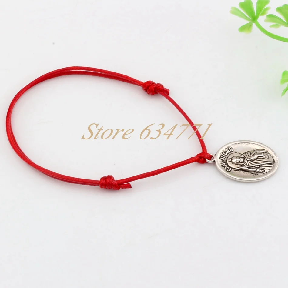 Лидер продаж! 1 шт. регулируемые браслеты красные воски веревка из цинкового