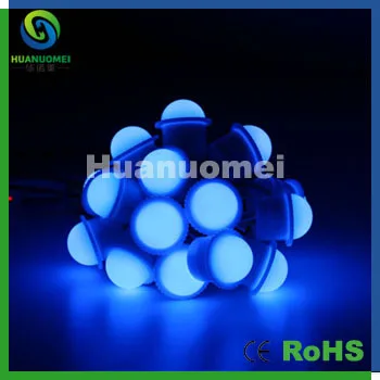 

Flashing color changing led pixel lamp module 5050 led pixel module DC12V,D26mm RGB led pixel string light