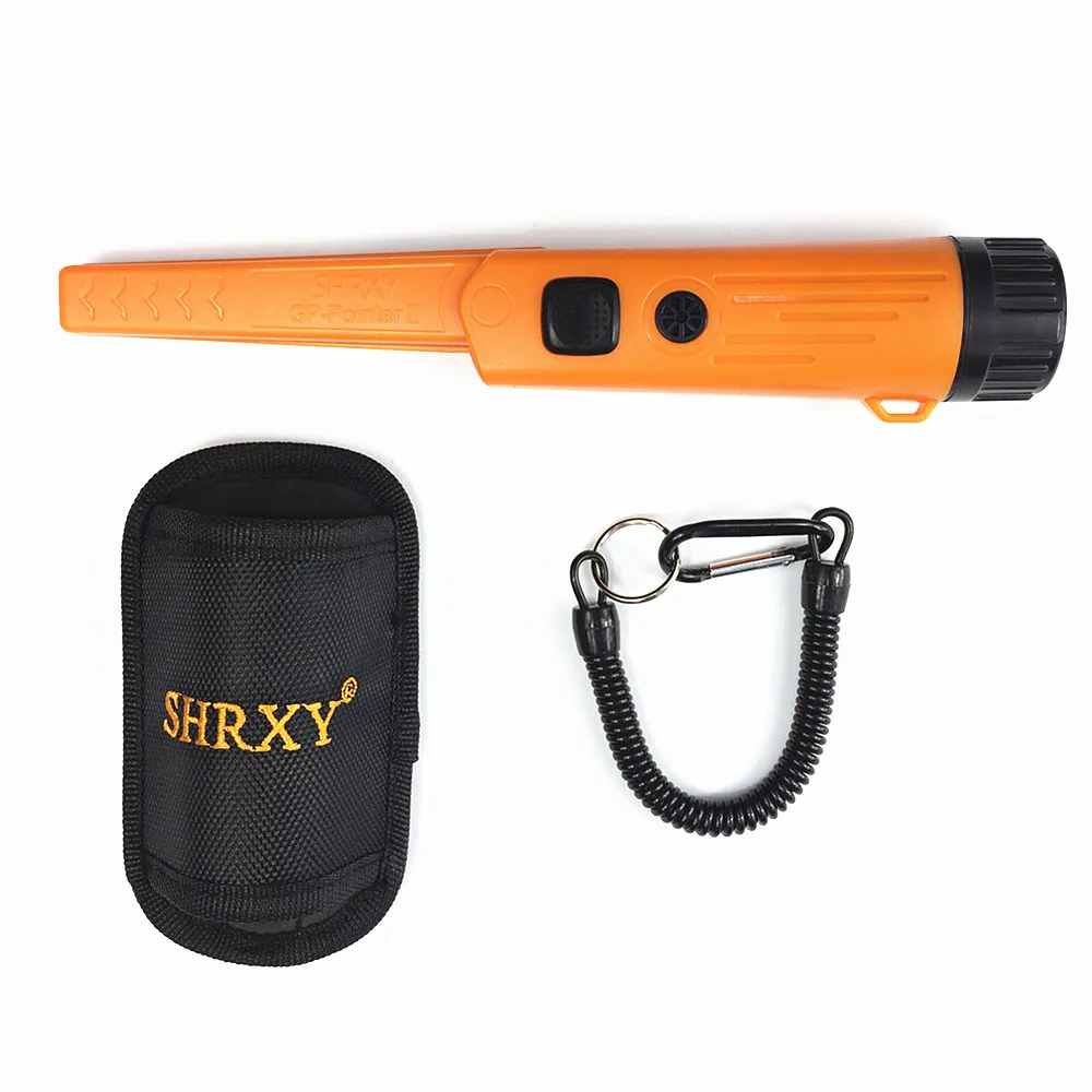Estático à Prova Detector de Metais à Mão Shrxy Atualizado Pinpointer Ajustável Dtrágua Trx Gp-pointer2 Pro