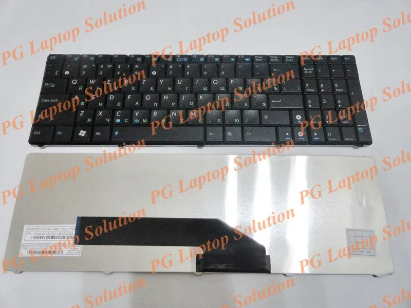 

Russian RU Keyboard for Asus P50IJ K50IJ P50 F52 X5DIJ X5AC X70I X70AB F52q X70IC Black