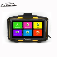 Karadar MT5001 Newest 5 inch Android Motorcycle GPS Navigation MOTO GPS Navigator Waterproof IPX7 with WiFi, Bluetooth, FM