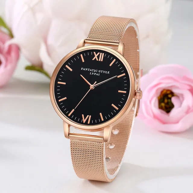 LVPAI Watches Women Stainless Steel Bracelet Analog Quartz Watch 2018 Luxury Bra LVPAI Watches Women Stainless Steel Bracelet Analog Quartz Watch 2018 Luxury Bra