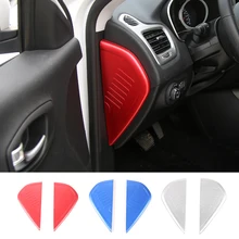 SHINEKA Car Styling Dashboard Panel Instrument Side Decoration Cover Trim Sheet Sticker Fit For Jeep Compass 2017 Aluminum Alloy