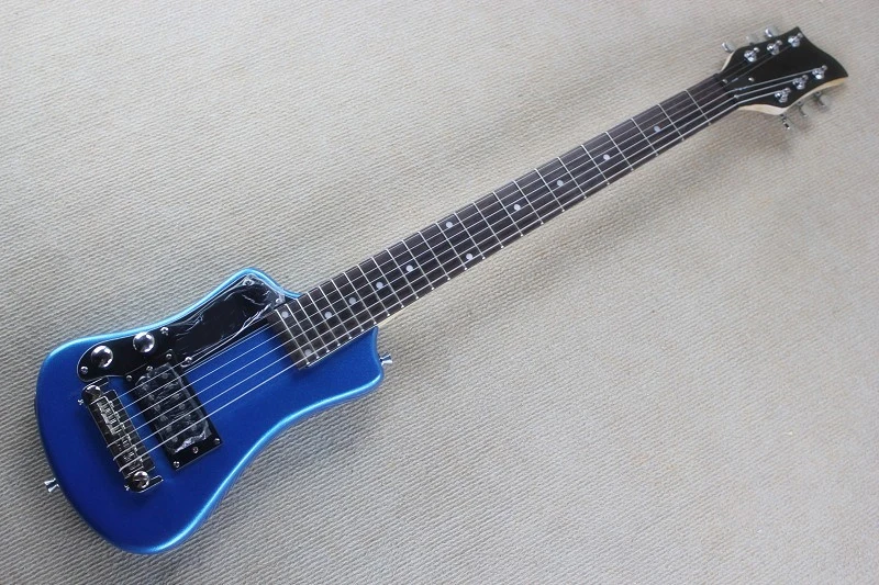 

Blue Left Handed Electric Guitar with 1H Pickups,Black Pickguard,Mahogany Body,Rosewood Fretboard,offering customized services