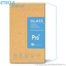 2PCS For blackview bv9000 pro Tempered Glass black