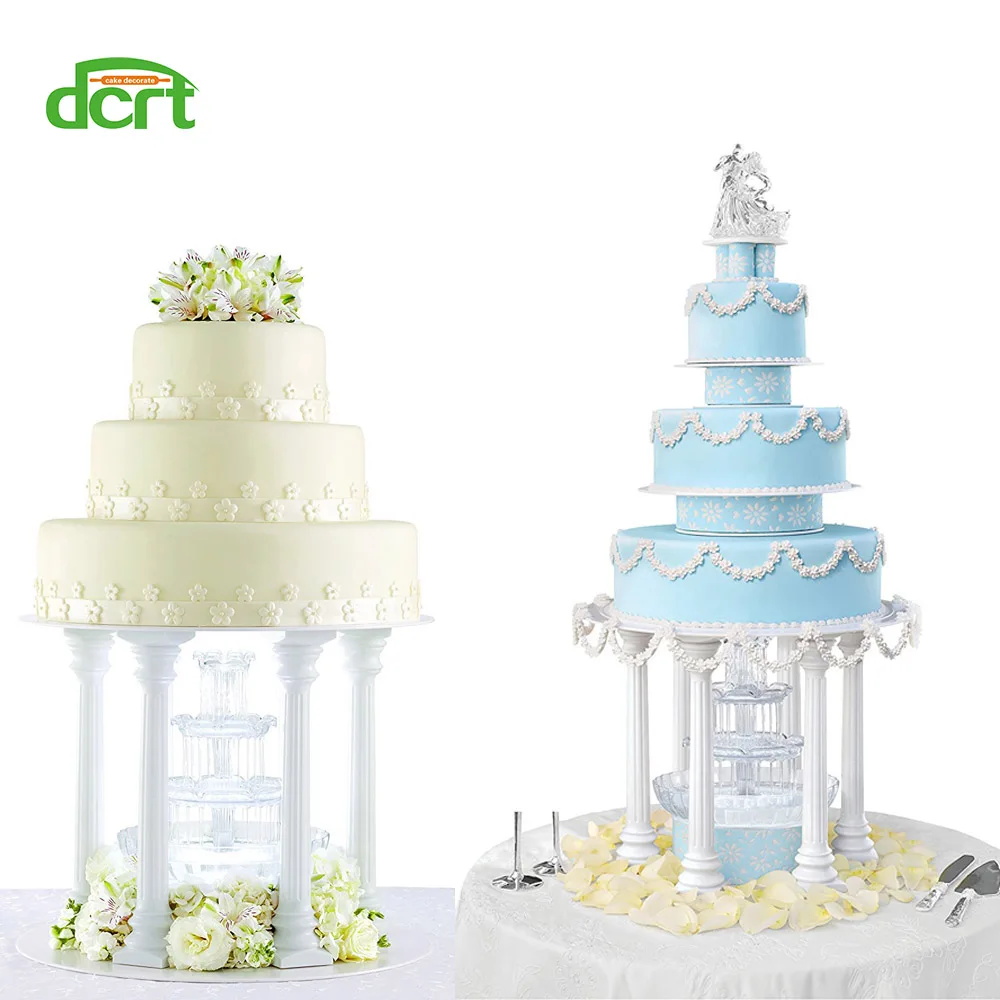 DCRT-4-Pcs-Set-Plastic-Roman-Column-Wedding-Cake-Stand-Fondant-Support-Mold-3D-Valentine-s (4)