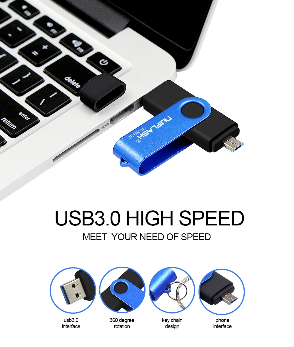 Горячая Распродажа usb флеш-накопитель 32 ГБ флеш-диск usb 3,0 OTG карта памяти 128 ГБ Флешка 32 Гб 64 ГБ флеш-накопитель 16 Гб u диск cle usb ключ