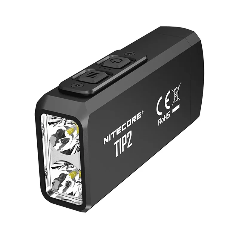 NITECORE TIP2 Мини светодиодный фонарик CREE XP-G3 S3 720 люмен брелок фонарик с батареей+ USB Перезаряжаемый