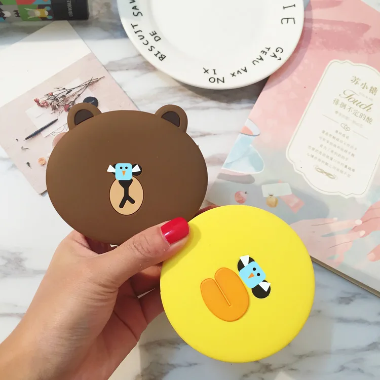 Портативный внешний аккумулятор PIAGOLD Cute bear 8000 мАч универсальный 18650 зарядное