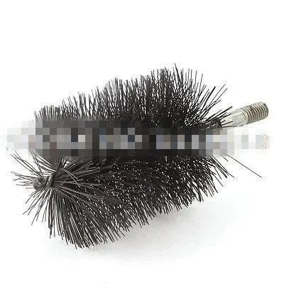 Escova de Limpeza 100mm de Diâmetro de Aço 65 70 75 80 85 90 Inoxidável Redondo Fio Tubo Cerdas 6mm 12mm Rosca 1 pc 55 - 60 - Image 4