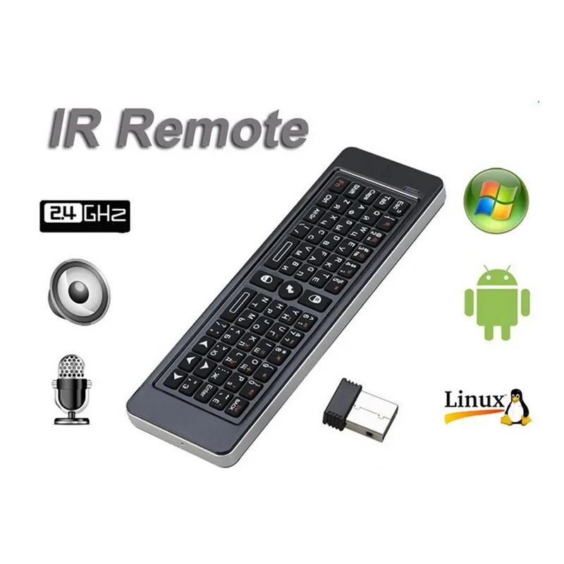 sem fio voar ar mouse combos mircofone