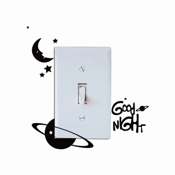 

KG-214 Goodnight warm night opening event deals personality creative switch stickers Home Wallpaper
