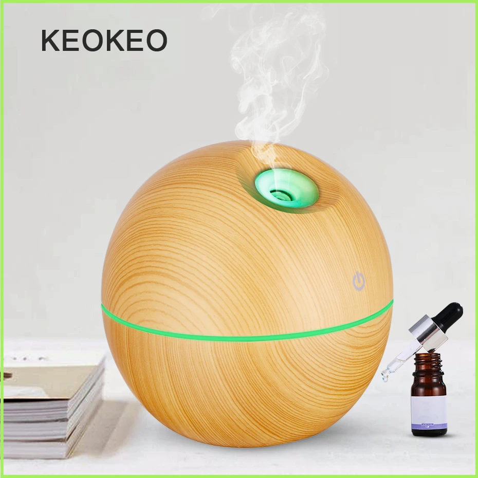 KEOKEO 300 мл увлажнитель воздуха USB Арома эфирный масляный диффузор очиститель 7