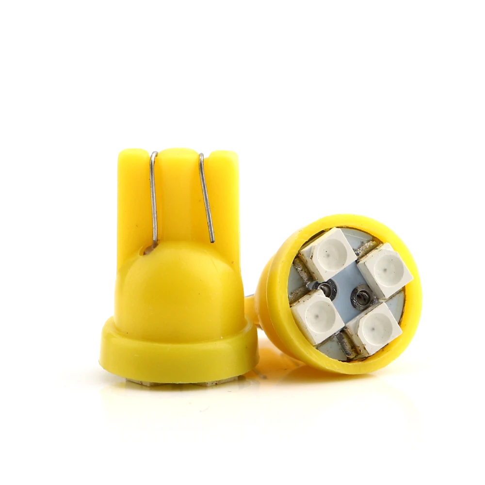 6 в 3 В постоянного тока 100 шт. T10 194 168 4 SMD СВЕТОДИОДНЫЙ ные светильник пы для пинбола