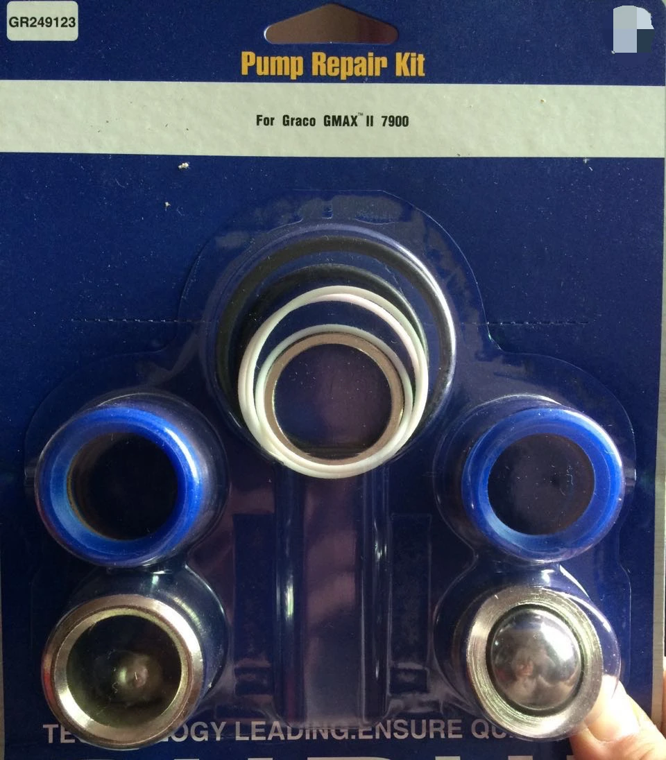 

Graco 7900 GH200 Airless Paint Sprayer Pump Repair Kit, 7900 Packing Kit 246341