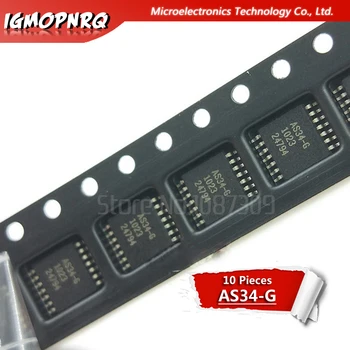 

10pcs New AS34-G AS34G AS34 TSSOP14 LCD chip