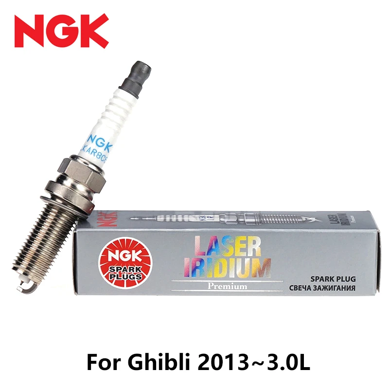 1 шт./лот NGK автомобиля spark Вилки Ghibli 2013 ~ 3.0L иридий платина SILKAR8C6DS 96372