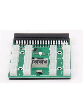 

PC Sever Power Converter Board 6Pin x 12 Adapter with Power On Automatically Function for Graphics Card Charge Supply