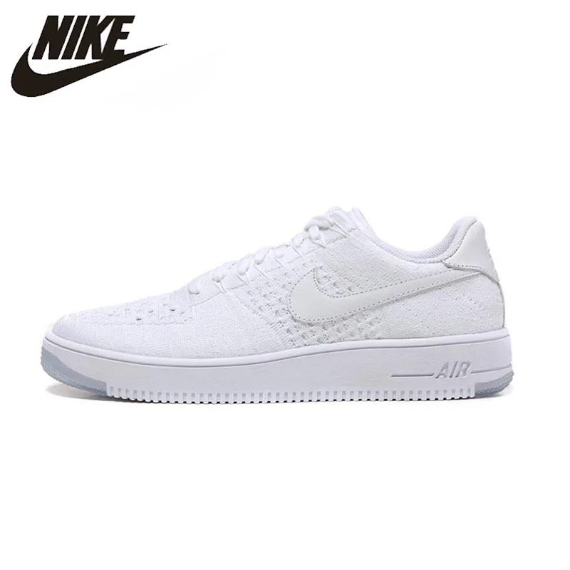 Nike Original New Arrival Official Air Force 1 Men's Skateboarding Shoes Breathable Outdoor Sneakers 817419-100